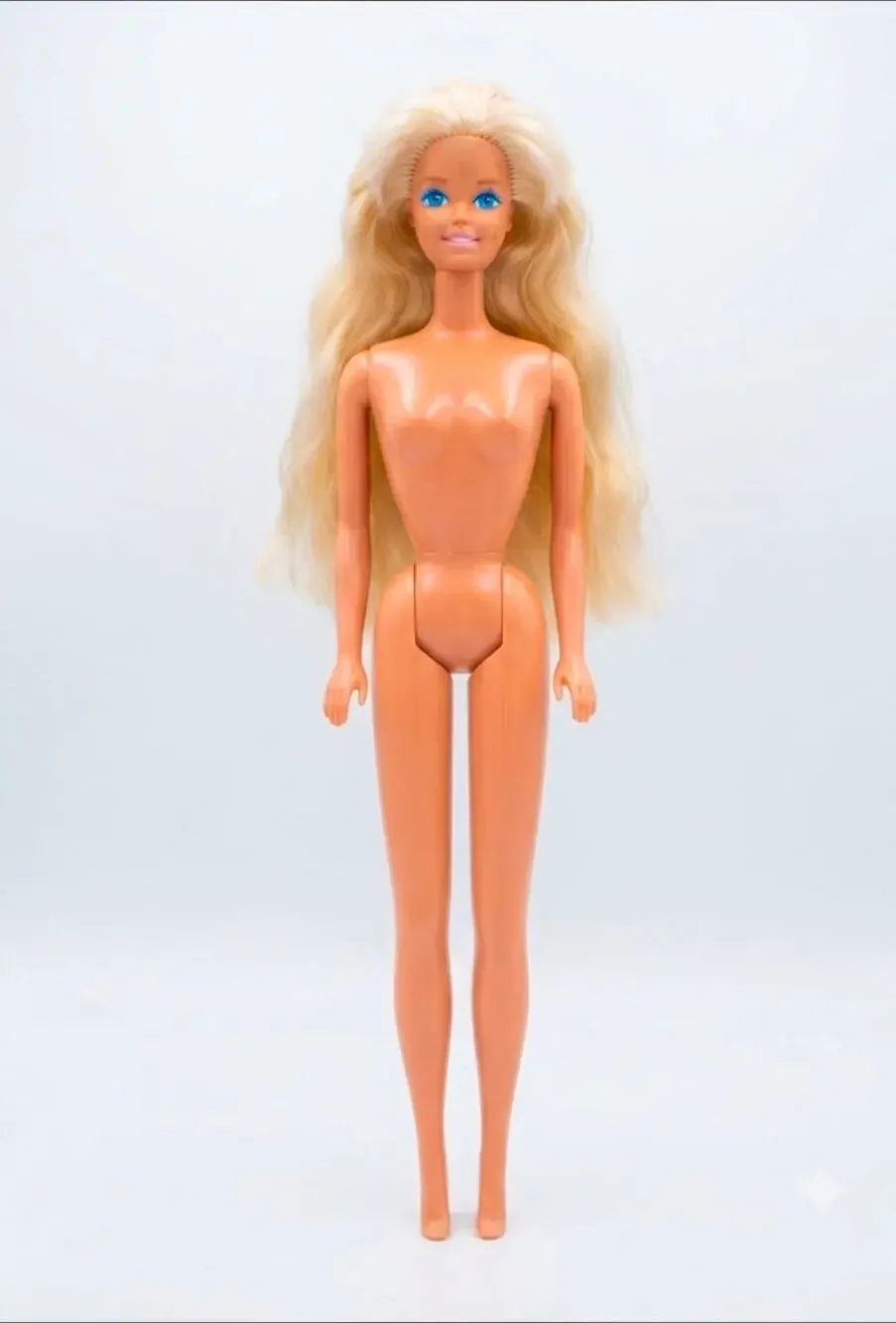 Vintage 1966 Twist N Turn Barbie Doll Legs Click 3 Times Hair Mangled